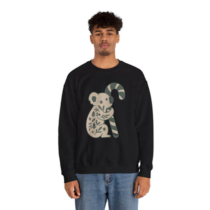 G'day Koala Christmas Sweatshirt, Cosy Botanical Unisex Jumper for the Aussie Holidays