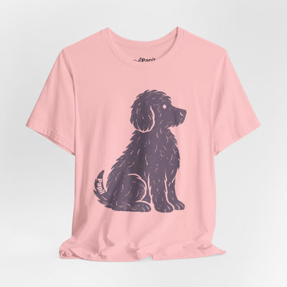 Good Dog Energy — Cute Sitting Puppy Unisex Graphic Tee