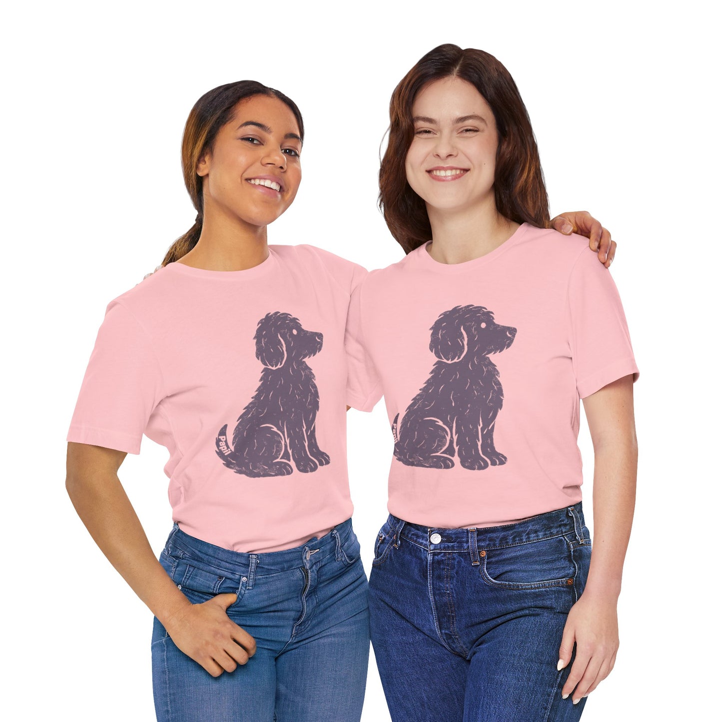 Good Dog Energy — Cute Sitting Puppy Unisex Graphic Tee
