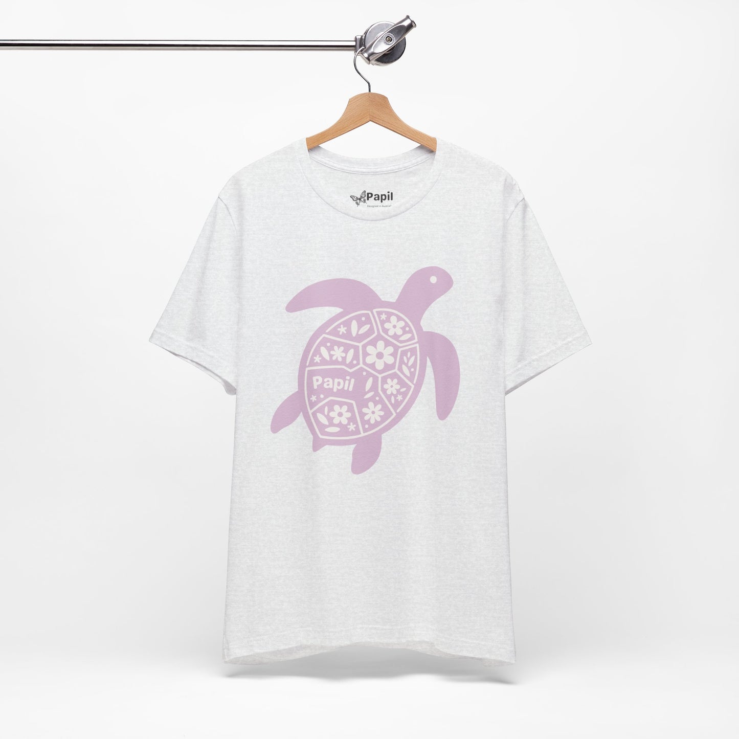Shell Yeah! Floral Sea Turtle Unisex Graphic Tee