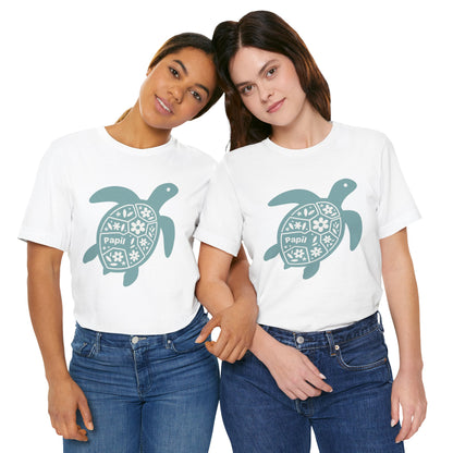Shell Yeah! Floral Sea Turtle Unisex Graphic Tee