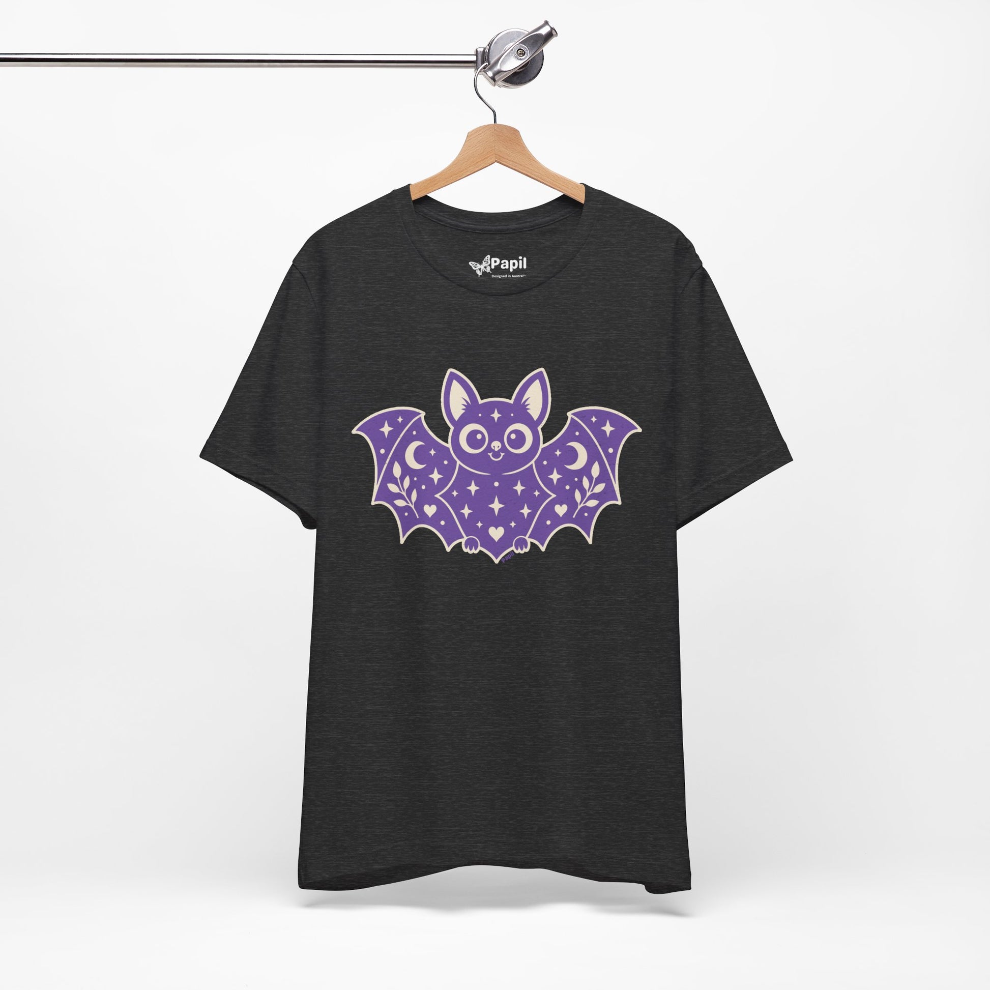 Soft But Spooky — Cute Halloween Bat Graphic Tee
