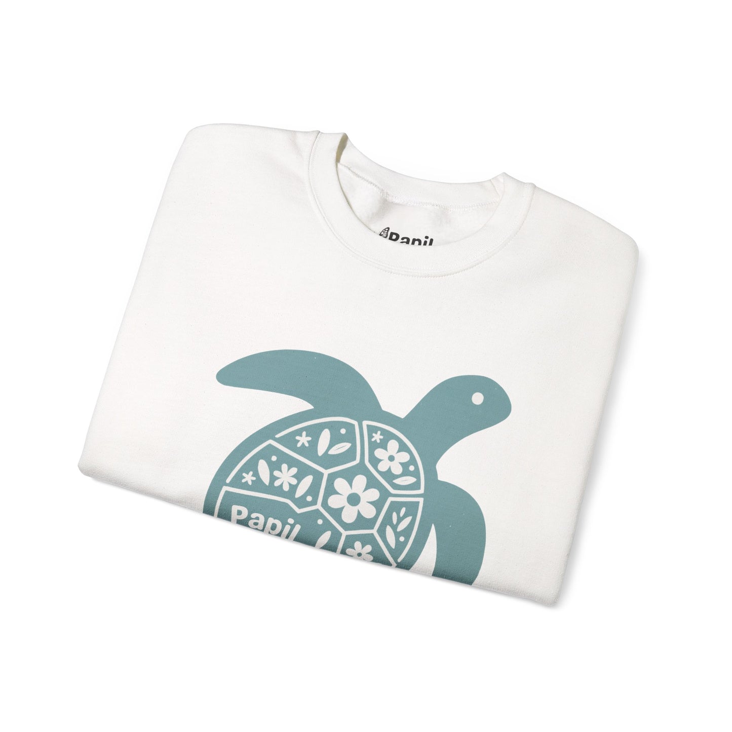 Shell Yeah! Floral Sea Turtle Cosy Crewneck Sweatshirt