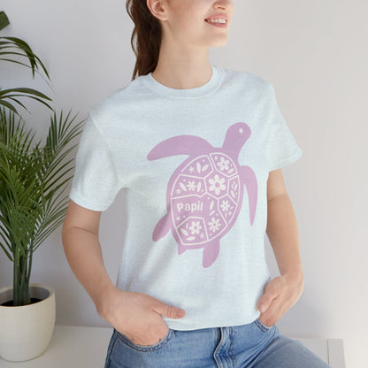 Shell Yeah! Floral Sea Turtle Unisex Graphic Tee