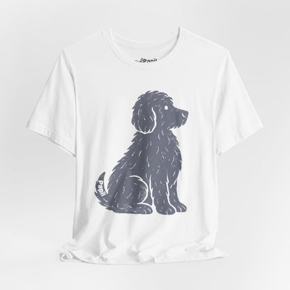 Good Dog Energy — Cute Sitting Puppy Unisex Graphic Tee