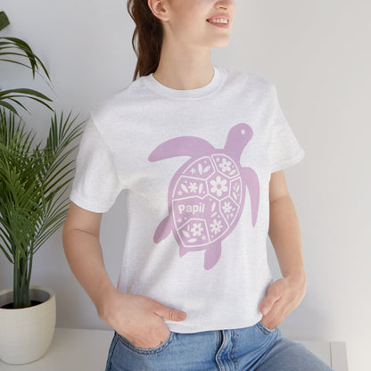 Shell Yeah! Floral Sea Turtle Unisex Graphic Tee