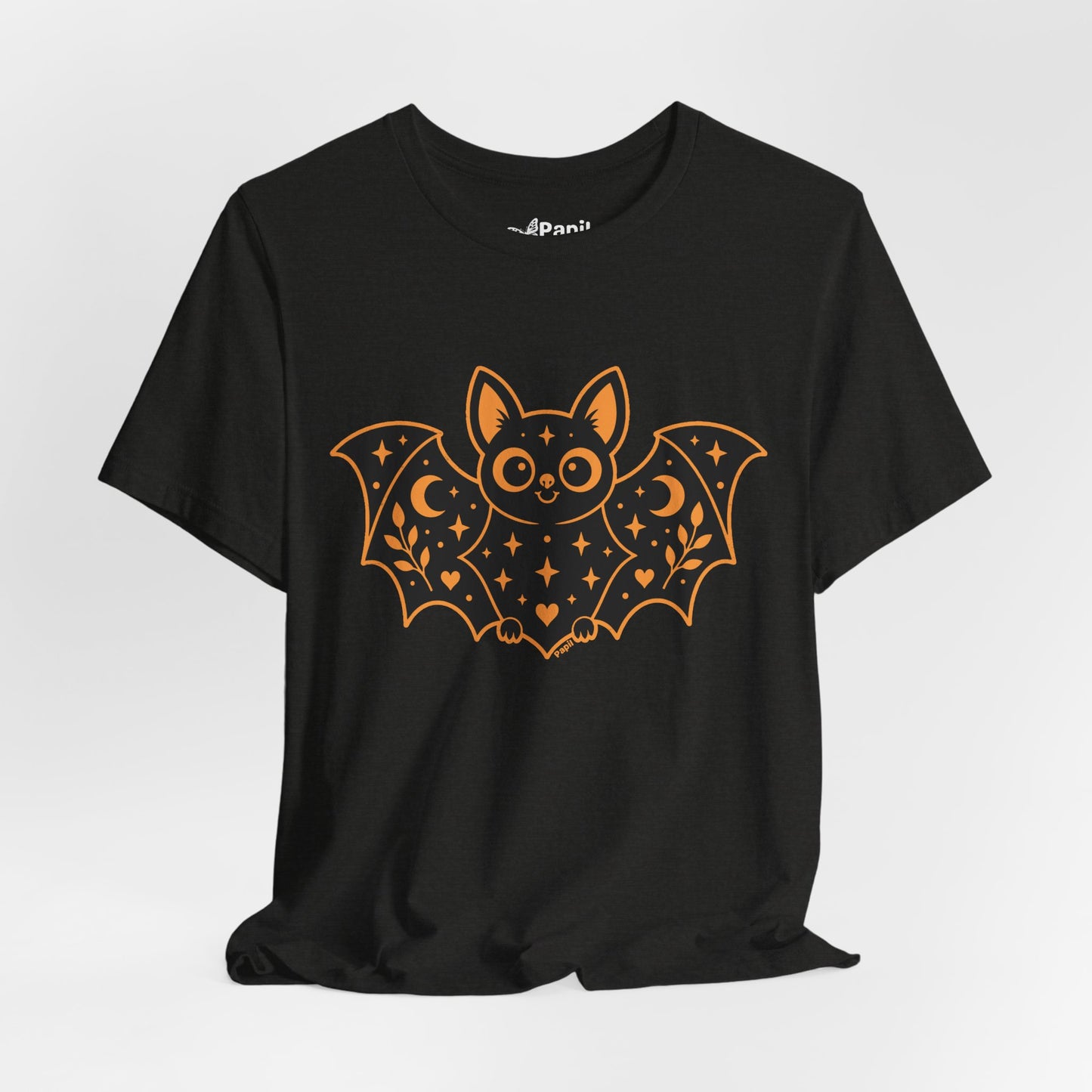 Soft But Spooky — Cute Halloween Bat Graphic Tee