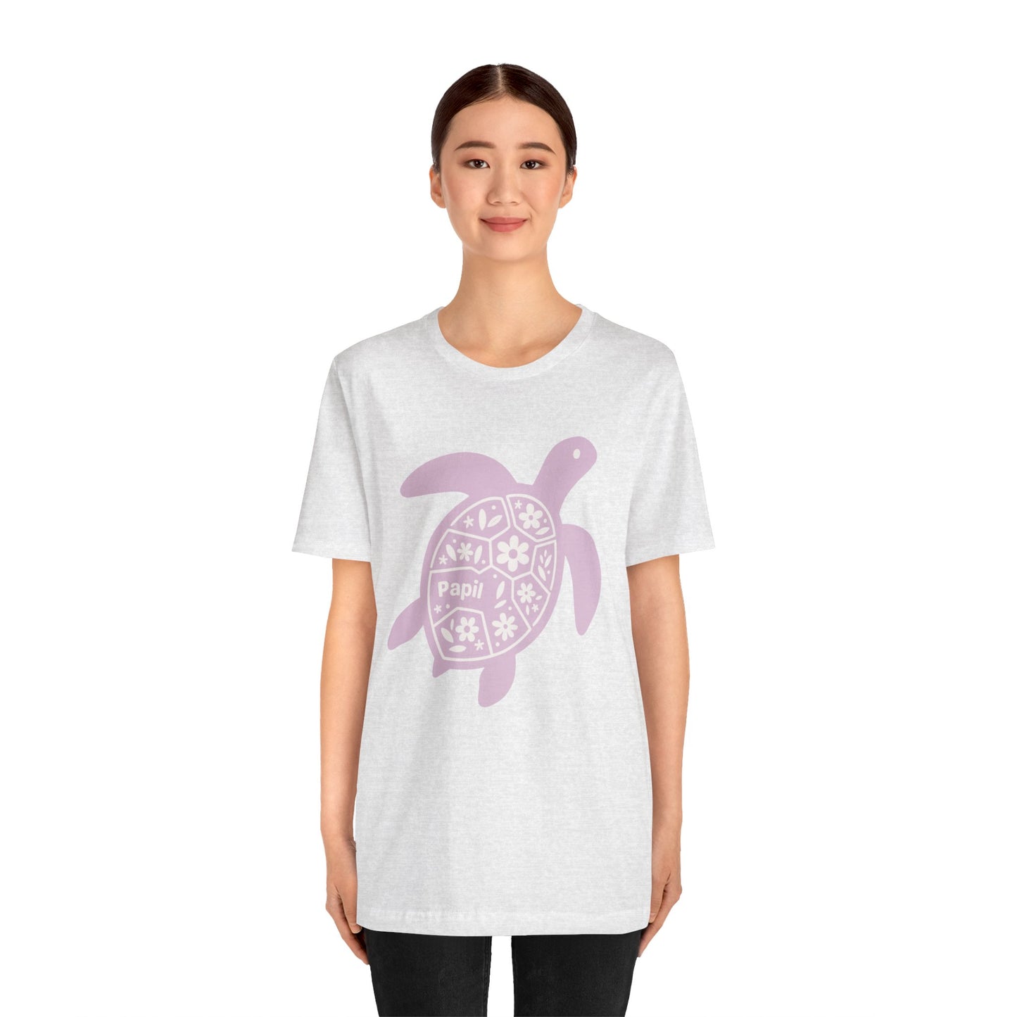 Shell Yeah! Floral Sea Turtle Unisex Graphic Tee