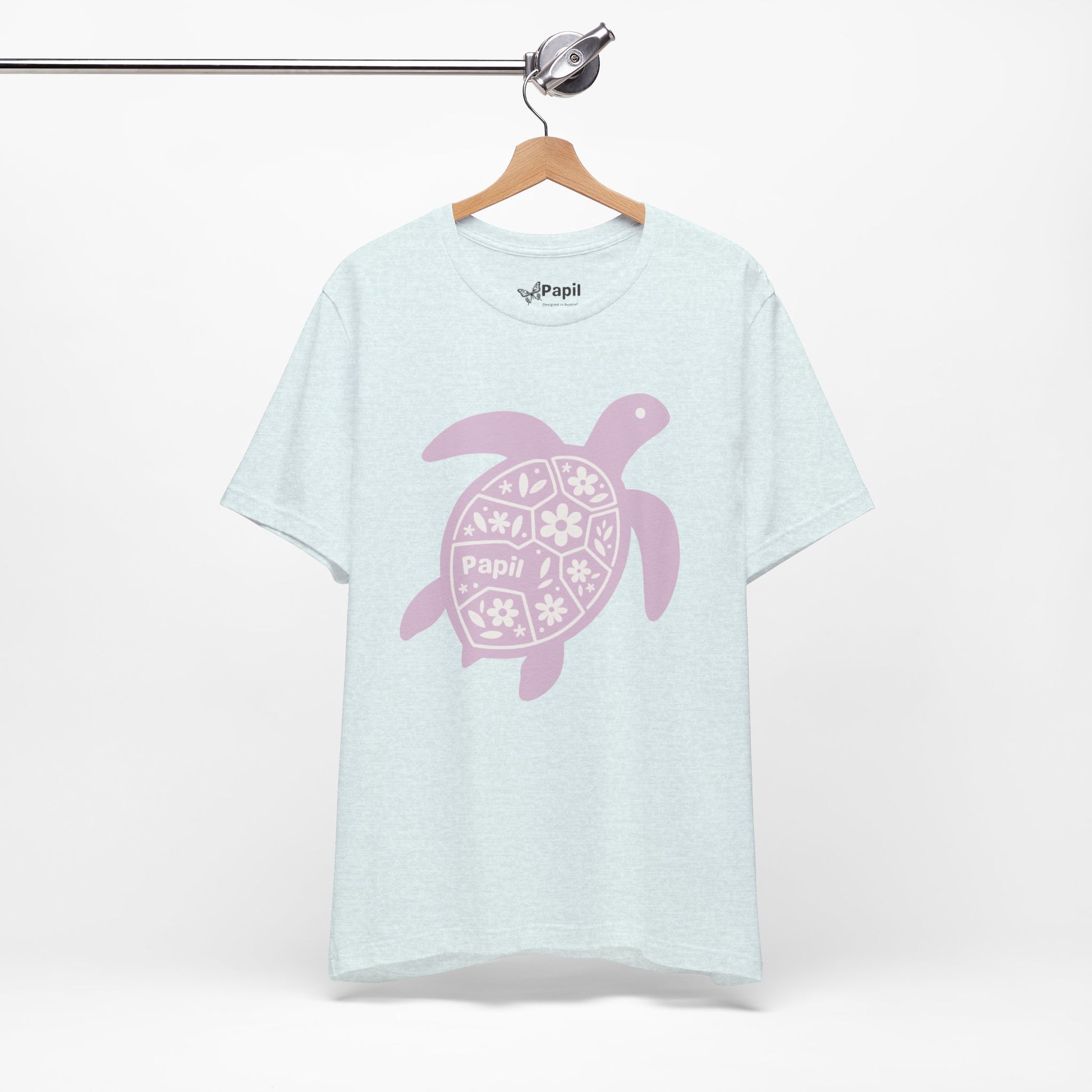 Shell Yeah! Floral Sea Turtle Unisex Graphic Tee