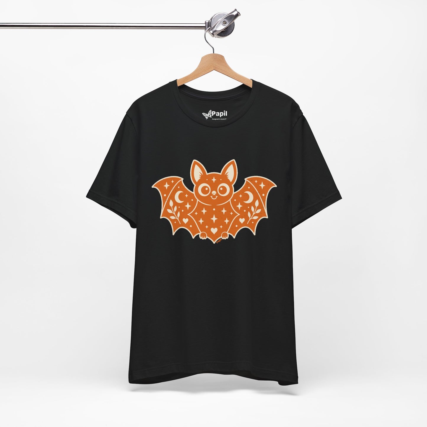 Soft But Spooky — Cute Halloween Bat Graphic Tee