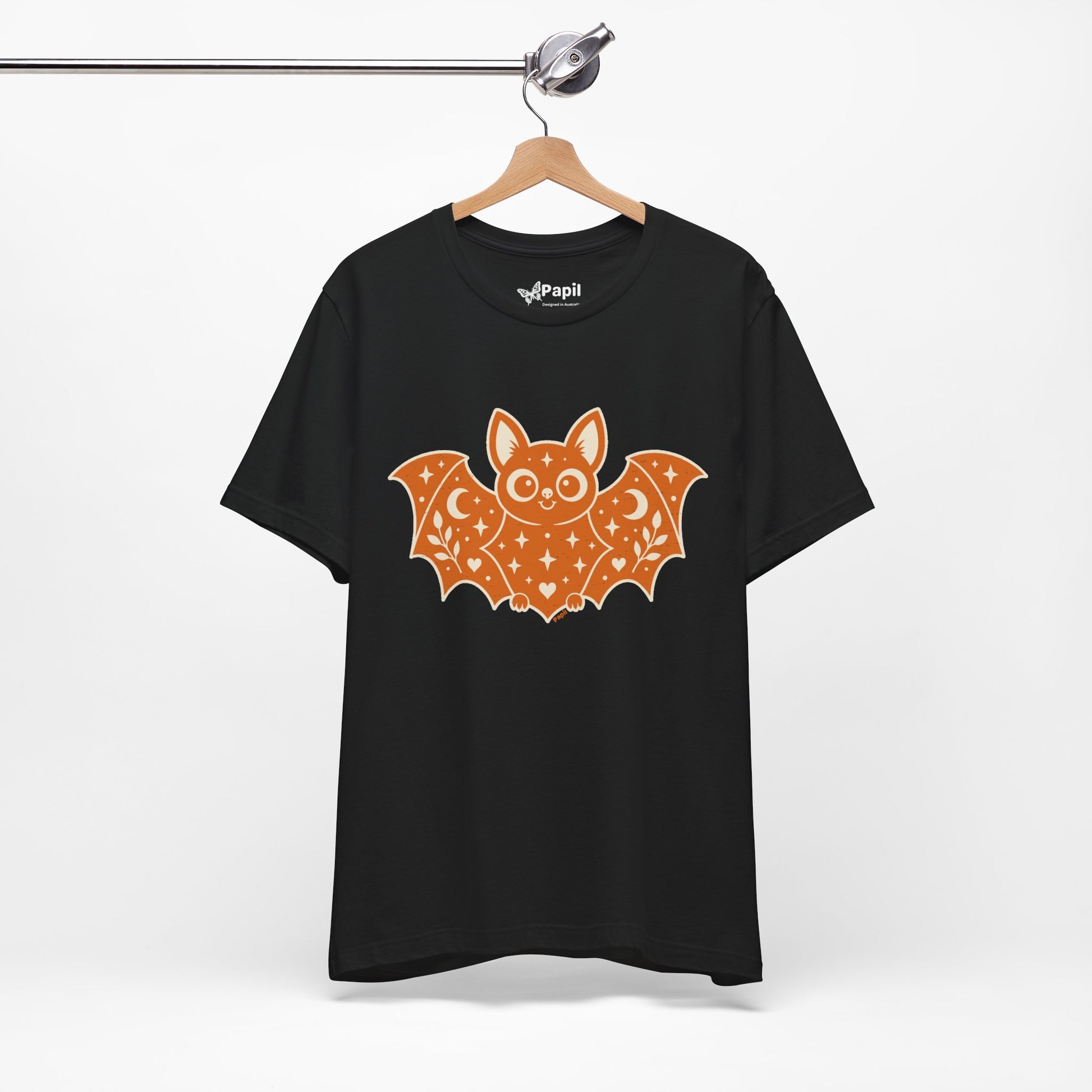 Soft But Spooky — Cute Halloween Bat Graphic Tee