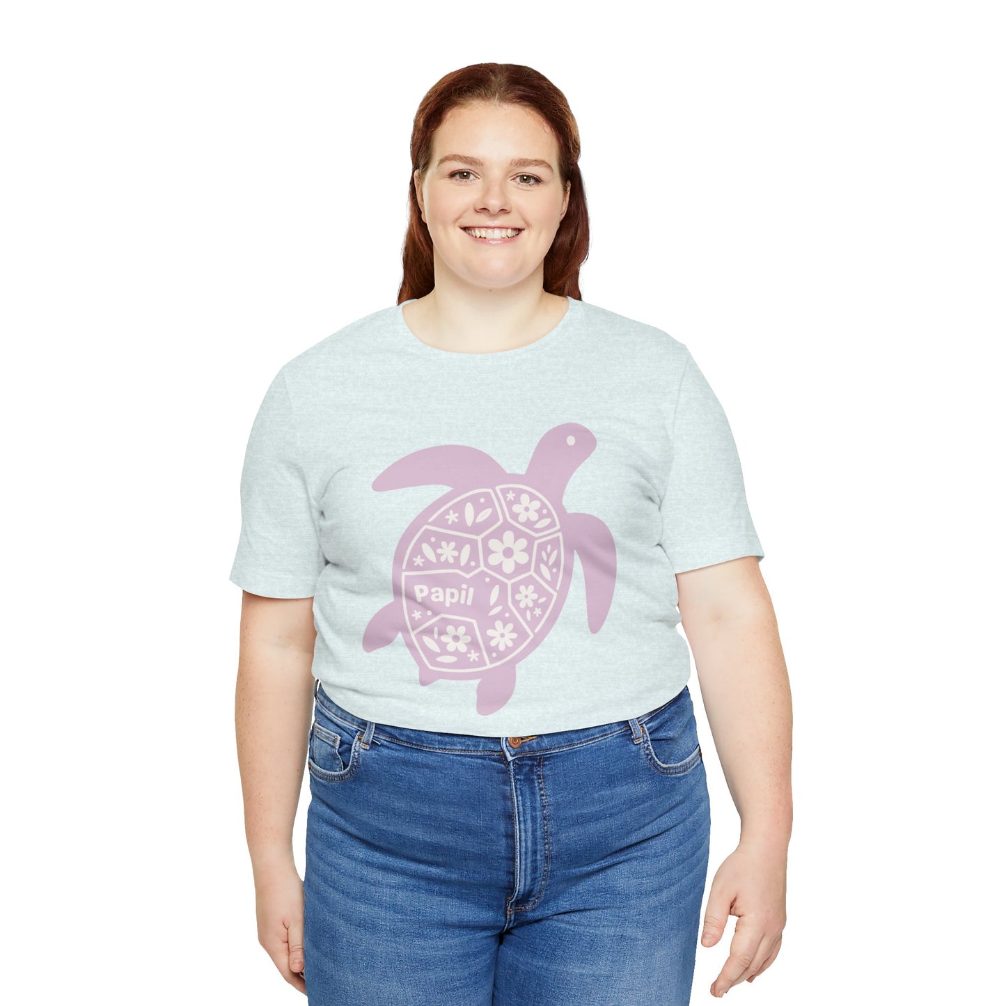 Shell Yeah! Floral Sea Turtle Unisex Graphic Tee